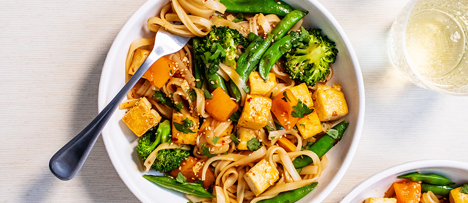 Image for Gluten-Free Sweet Chili Tofu Noodles