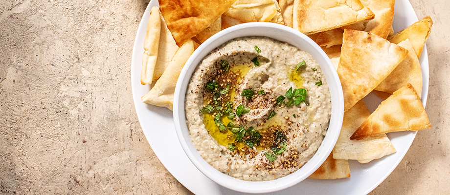 Image for Baba Ghanoush with Pita Chips
