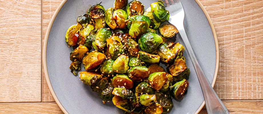 Image for Roasted Teriyaki Brussels Sprouts