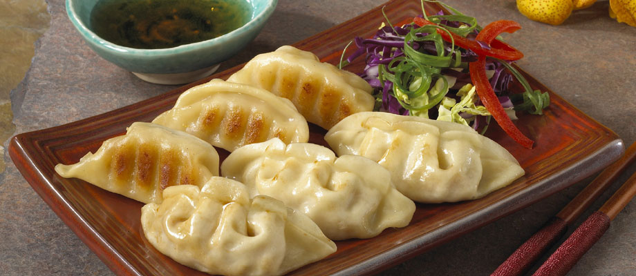 Image for Potstickers with Ponzu-Sesame Dipping Sauce