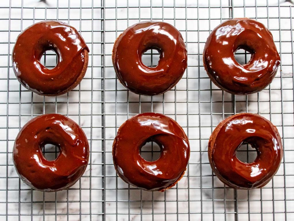 Image for Chocolate Donuts with Spicy Chocolate Ganache