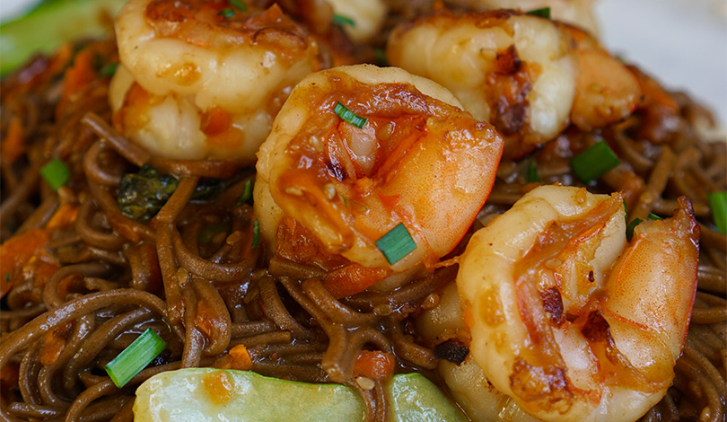 Image for Teriyaki Noodles with Shrimp