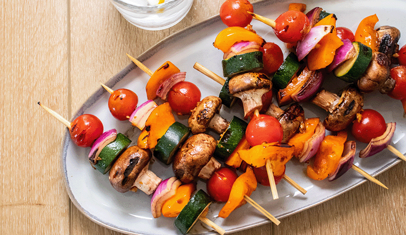 Image for Marinated Vegetable Skewers