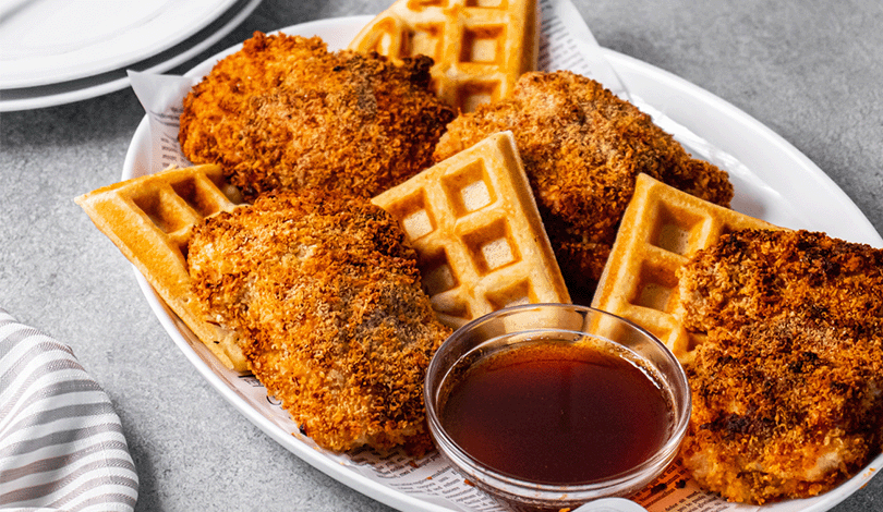 Image for Air Fryer Chicken and Waffles
