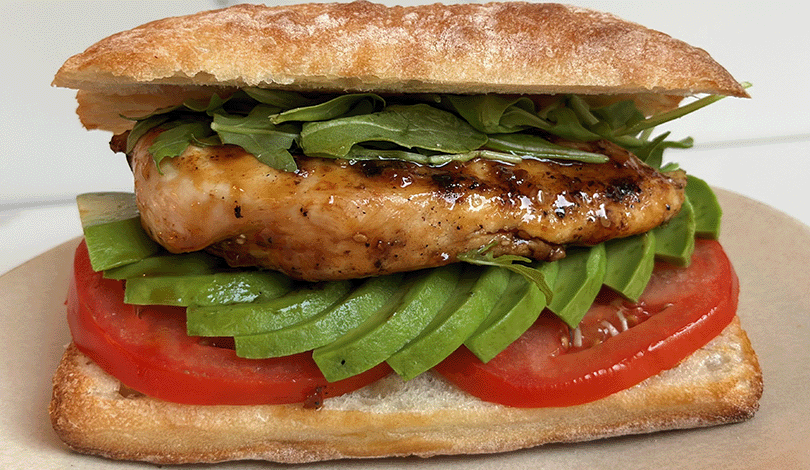 Image for Grilled Chicken Teriyaki Sandwich