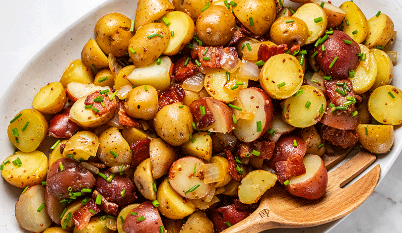 Image for Tangy German Potato Salad with Bacon