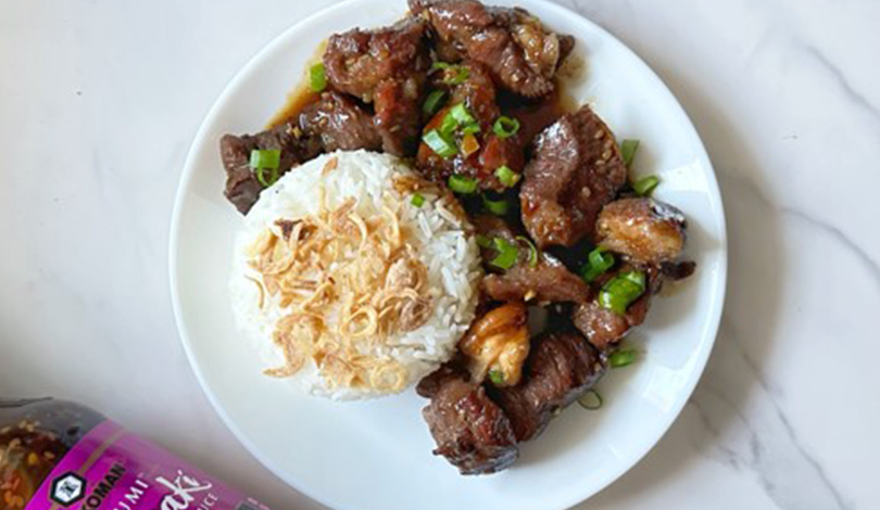 Image for Garlic Teriyaki Steak Bites