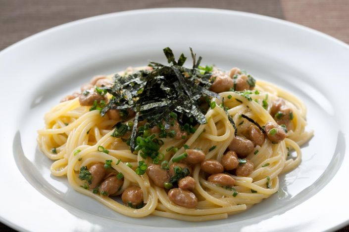 Image for Seaweed and Mushroom Pasta