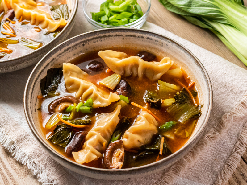Image for Potsticker Hot and Sour Soup