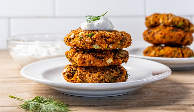 Image for Air Fryer Eggplant Fritters 