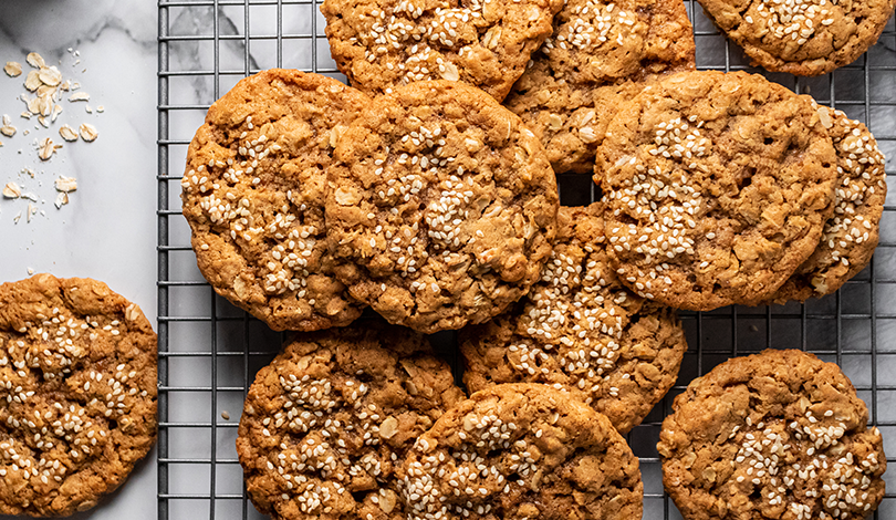 Image for Chewy Sesame Oatmeal Cookies 