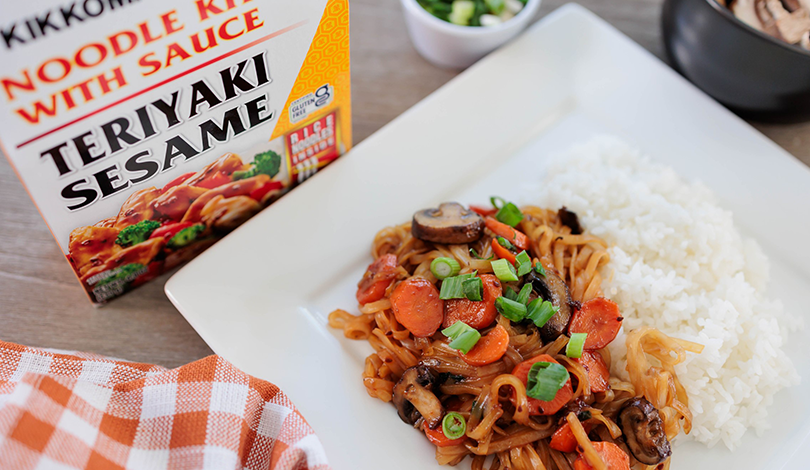 Image for One Pan Spicy Sesame Teriyaki Noodles