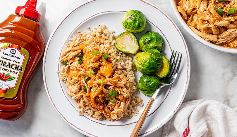 Image for Slow Cooker Honey Sriracha Pulled Chicken