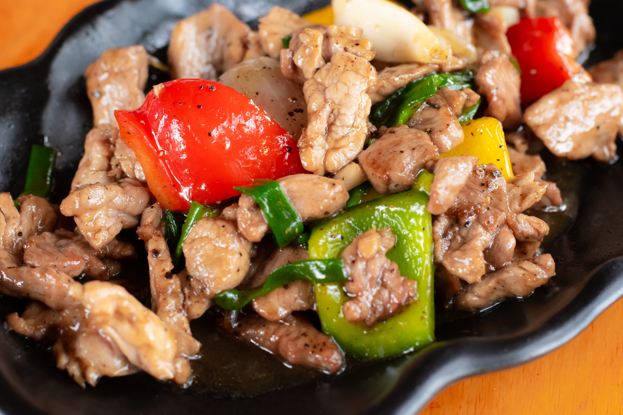 Black Pepper Pork Stir-Fry - Kikkoman Home Cooks