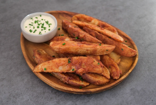 Image for Crispy Potato Wedges with Citrus Ponzu Dipping Sauce