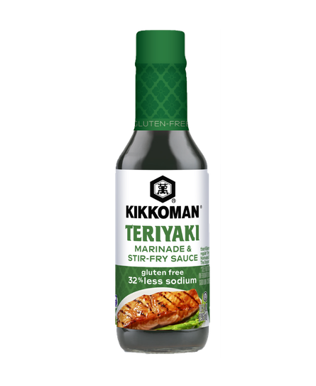 Gluten Free & Less Sodium Teriyaki Marinade & Stir-fry Sauce