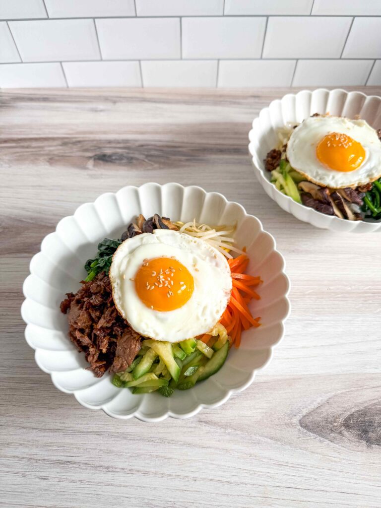 Image for Gochujang Bibimbap with Marinated Beef and Vegetables