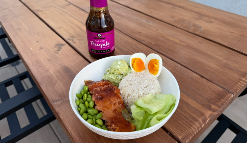 Image for High Protein Teriyaki Salmon Bowl