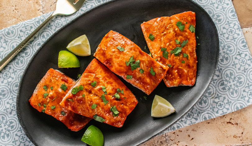 Image for Honey Pineapple Sriracha Salmon