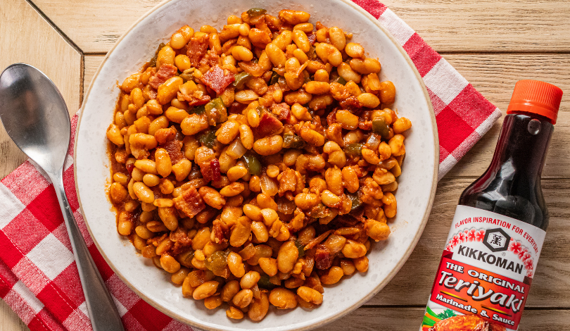 Image for Teriyaki Bourbon Baked Beans