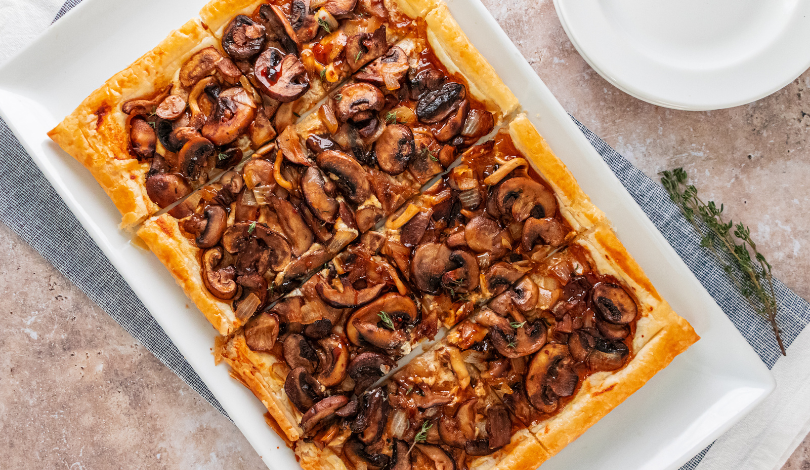 Image for Mixed Mushroom Puff Pastry Tart