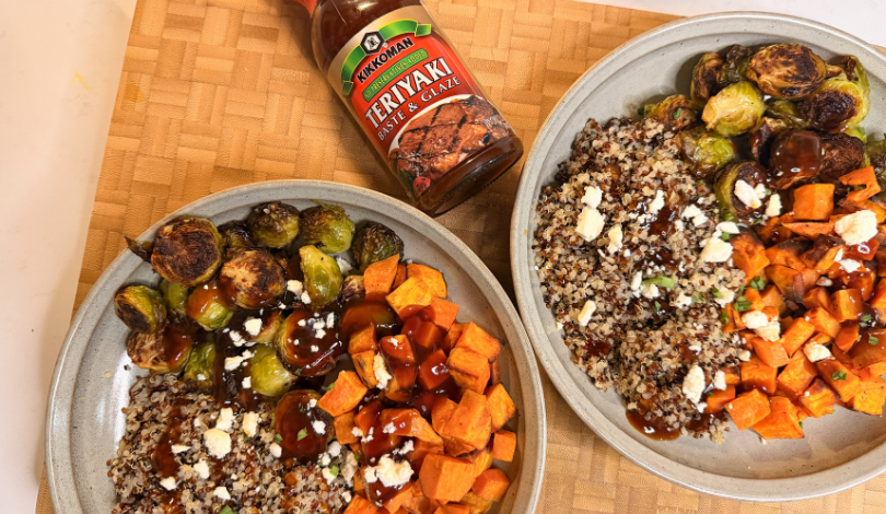 Image for Roasted Brussels and Sweet Potato Bowl