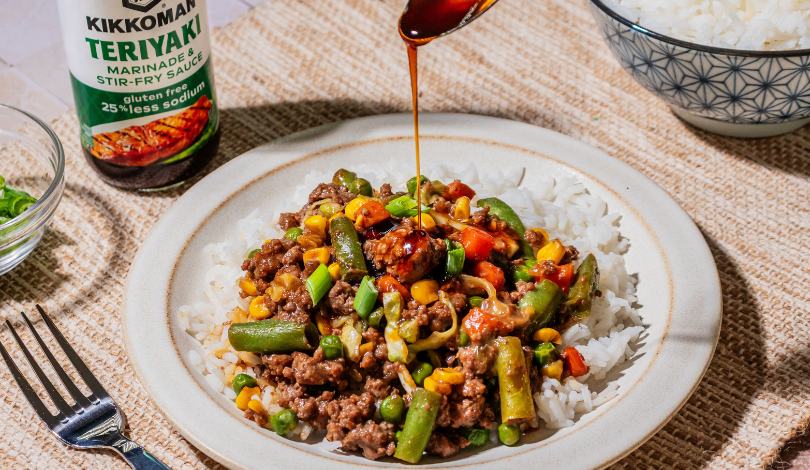 Image for Saucy One Pan Teriyaki Beef and Vegetable Stir Fry