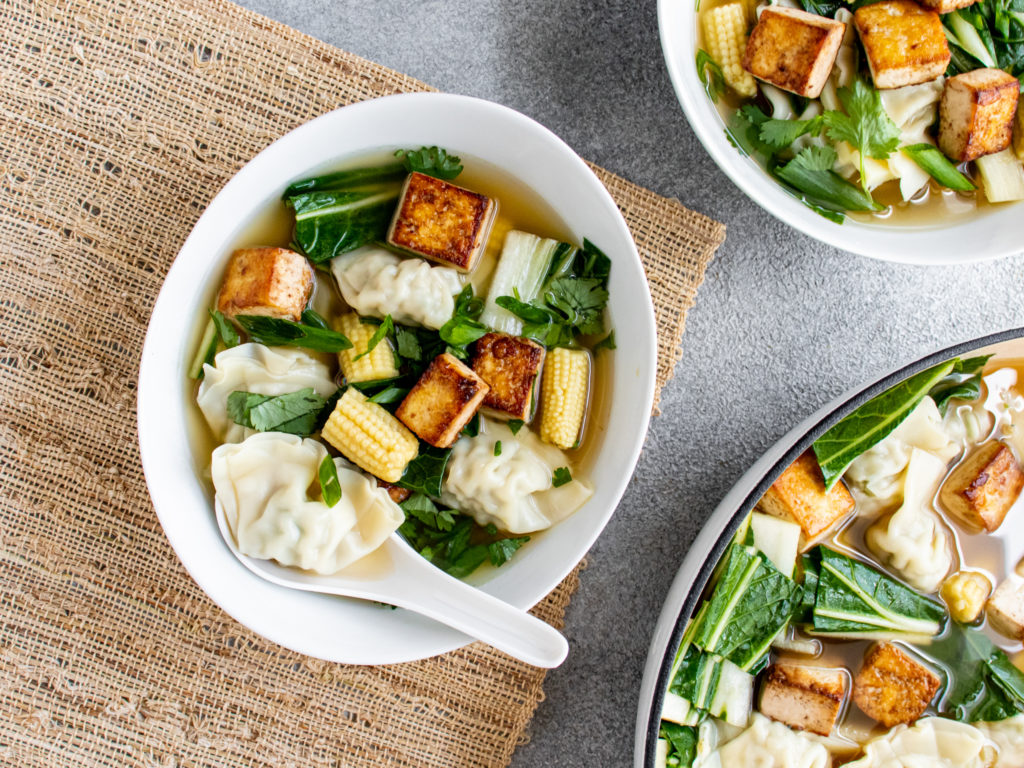Image for Sopa de Wonton con Tofu y Verduras