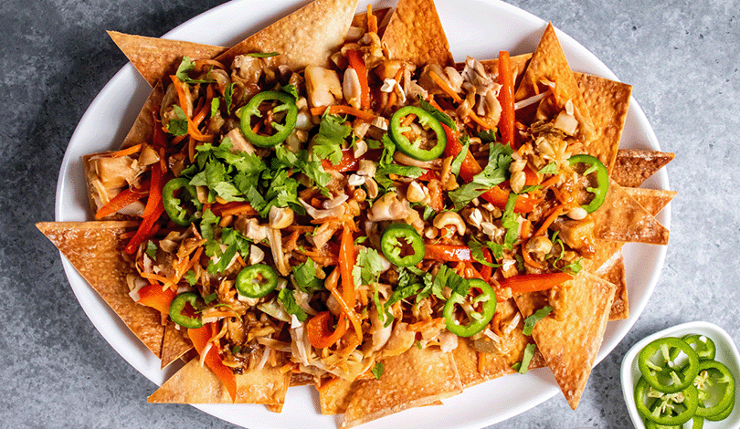 Image for Nachos de Yaca estilo barbacoa coreana