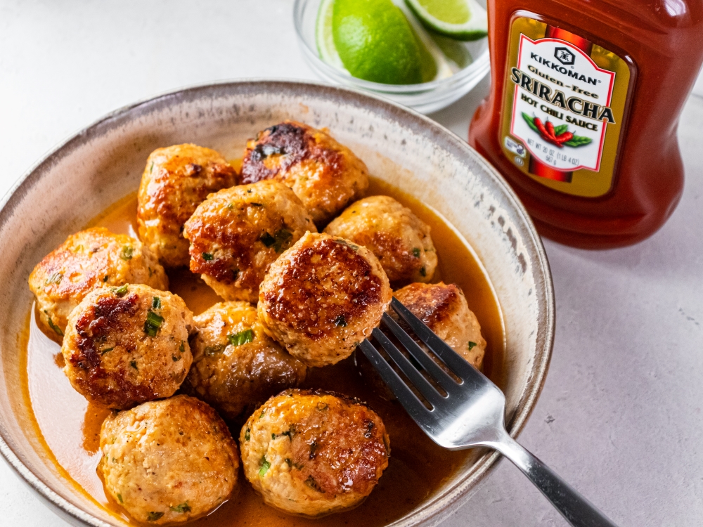 Image for Albóndigas con Mantequilla, Ajo y Sriracha