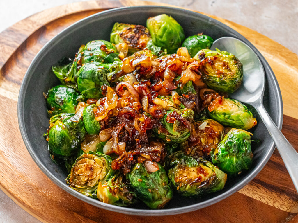 Image for Coles de Bruselas con chalotas con Takumi