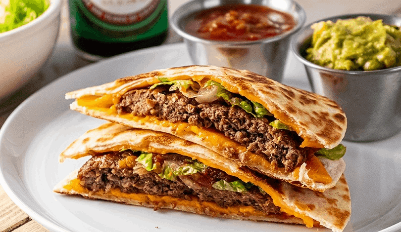 Image for Burger Quesadilla