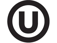 A bold letter "U" inside a circle, representing the Orthodox Union kosher certification symbol.